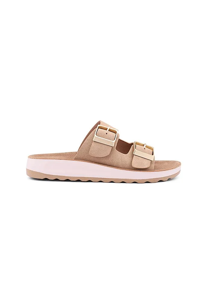 كابلي Women Perforated Mule Flats